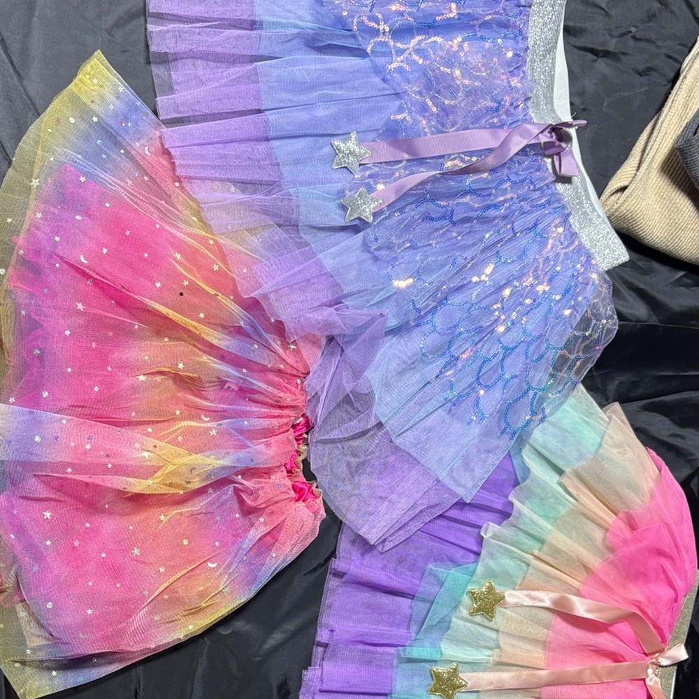 Kids Colorful Tulle Skirt